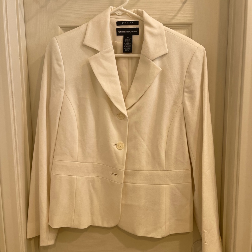 White Blazer